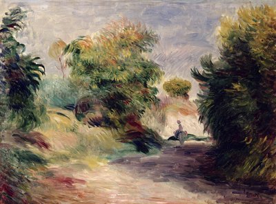 Paesaggio vicino a Cagnes, 1907 da Pierre Auguste Renoir